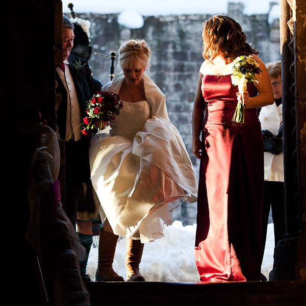 Winter Wedding at Buccleuch Arms