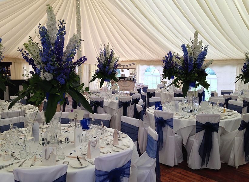 Marquee Wedding at Roxburghe Hotel