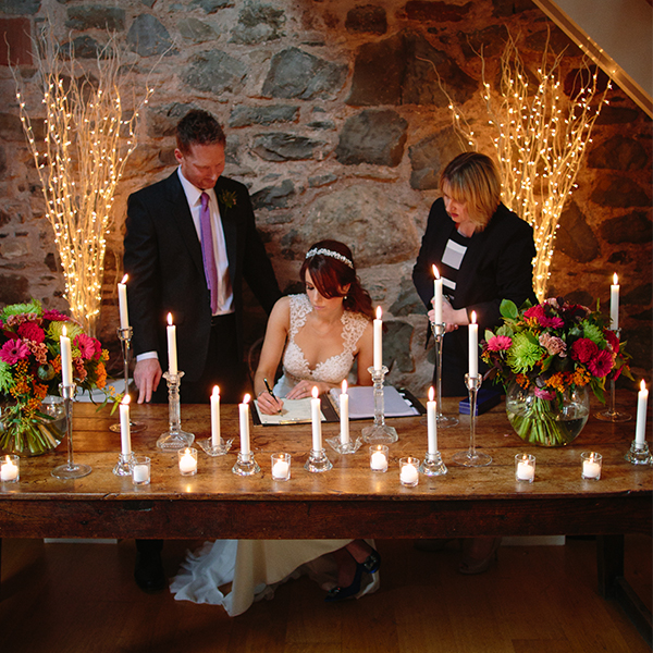 Castle Wedding at Aikwood Tower